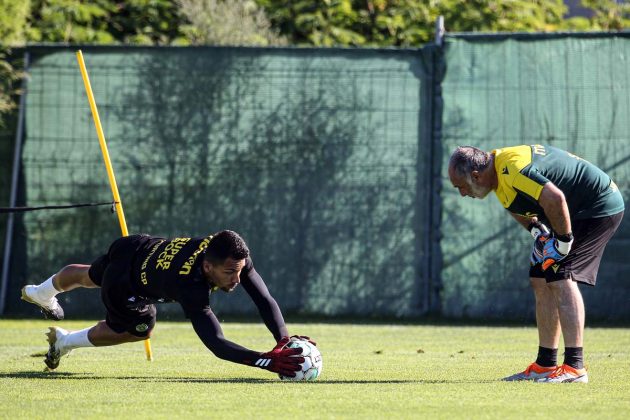 Treino do guarda-redes