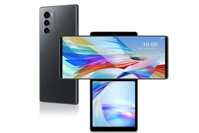 LG Wing e smartphone