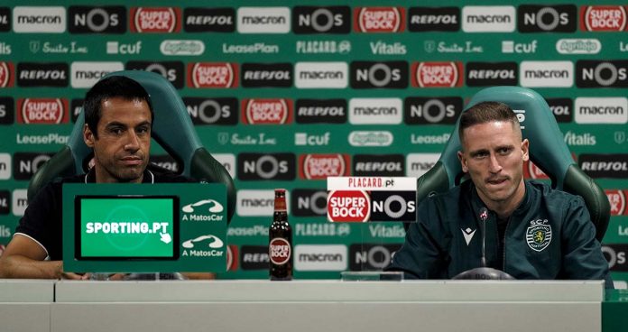 Sporting conferência de imprensa LASK