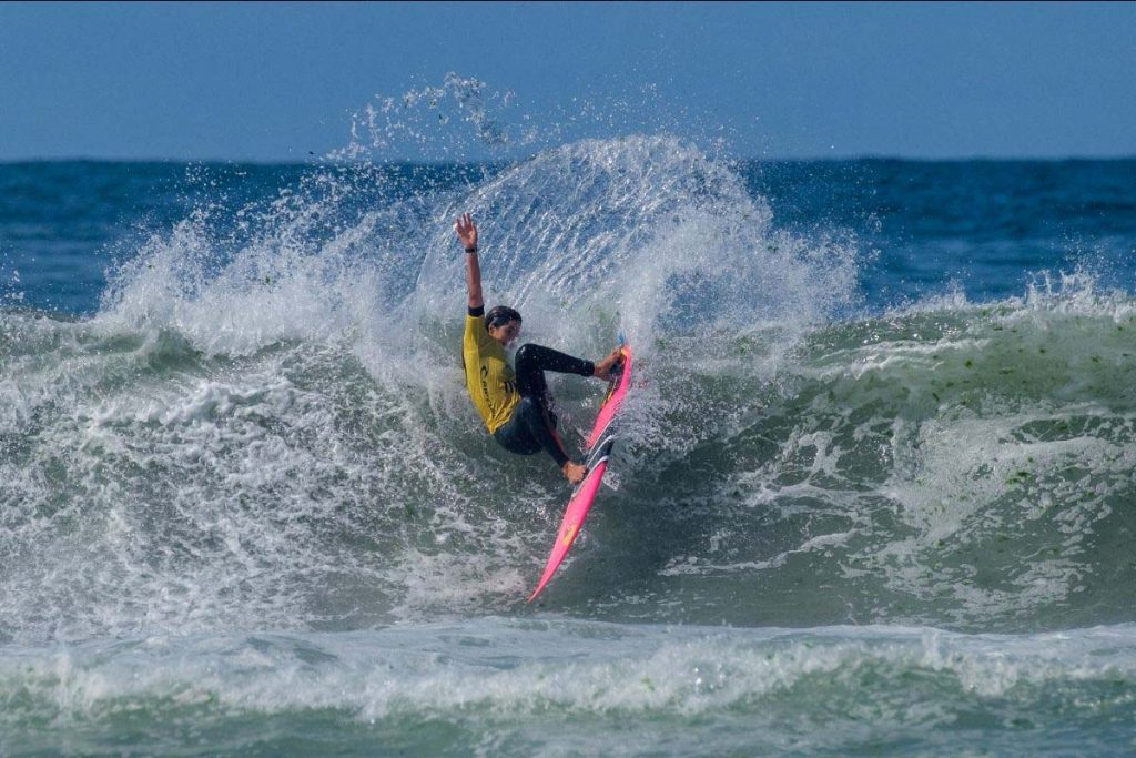 Teresa Bonvalot e Liga MEO Surf