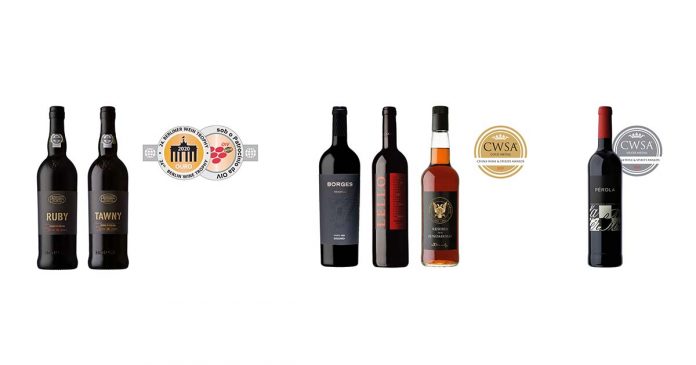 Vinhos Borges premiados