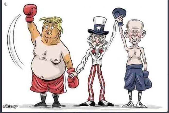 Eleições Americanas Capa eleições americanas e memes e redes sociais