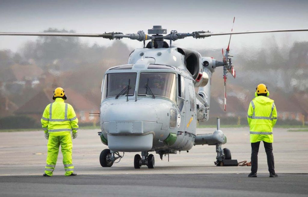 Pilotos da Marinha no Reino Unido