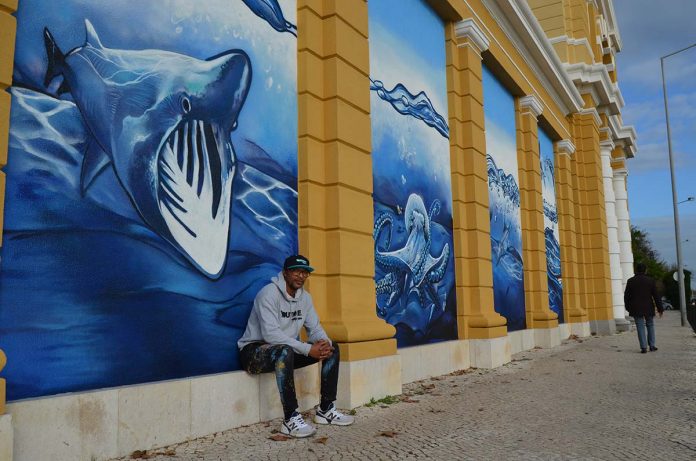 Aquário Vasco da Gama Arte Urbana