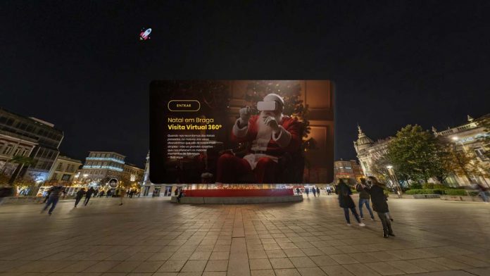 Braga Natal Visita Virtual Braga Natal sair de casa