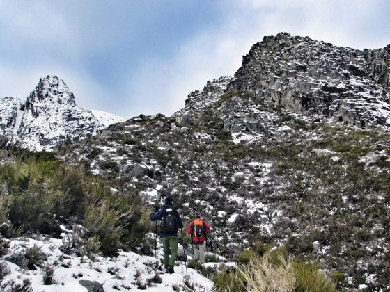 dois cora&ccedil;&otilde;es na Serra da Estrela