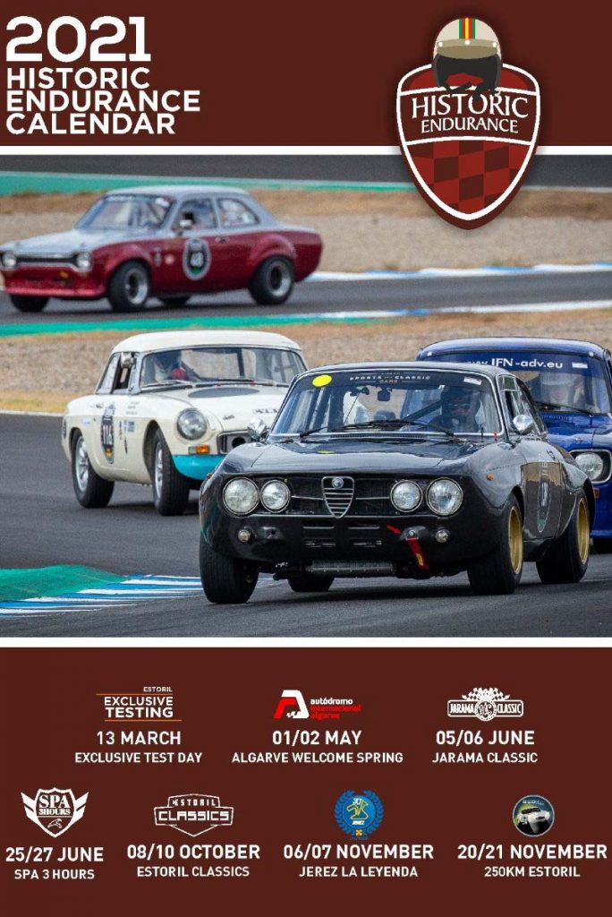 Iberian Historic Endurance calendário