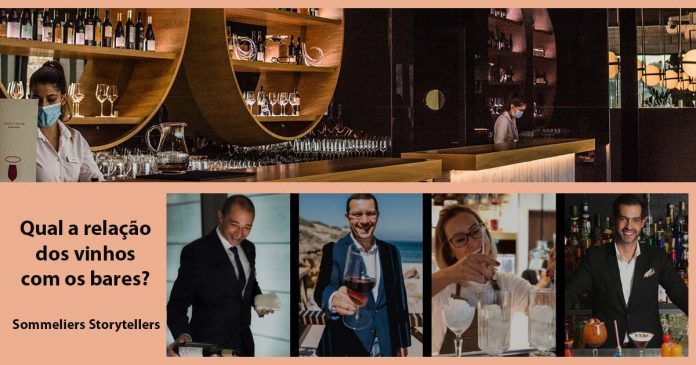 Sommeliers Storytellers relação dos vinhos com os bares