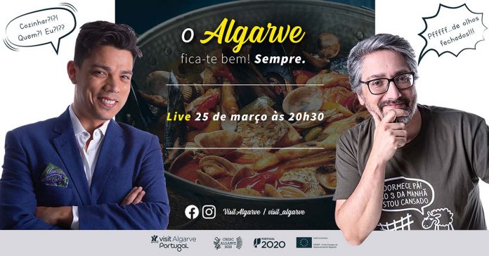 Nuno Markl e Vasco Palmeirim Cataplana Algarvia