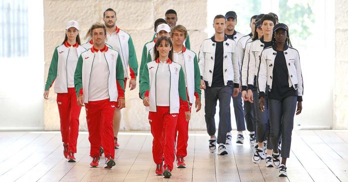 ComiteOlimpico_W004_ Joma e Decenio s uniformes dos atletas para os Jogos Olímpicos Tóquio
