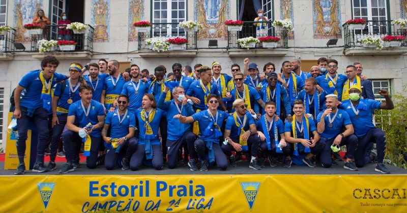 Estoril Praia homenageado na C&acirc;mara de Cascais