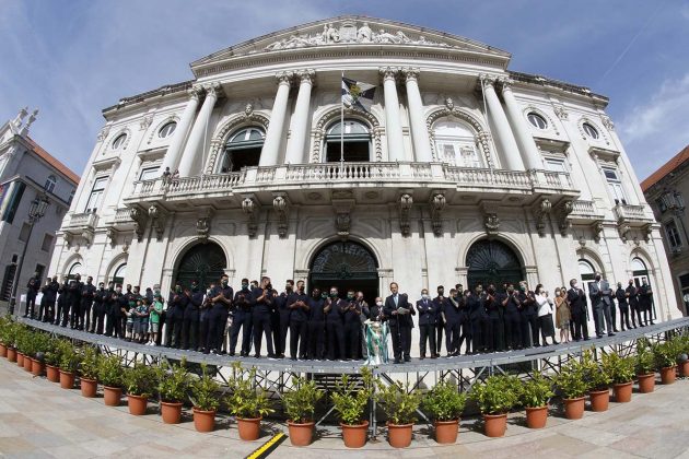Sporting recebido na C&acirc;mara de Lisboa