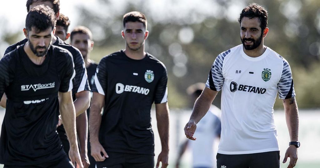 Sporting primeiro treino da temporada