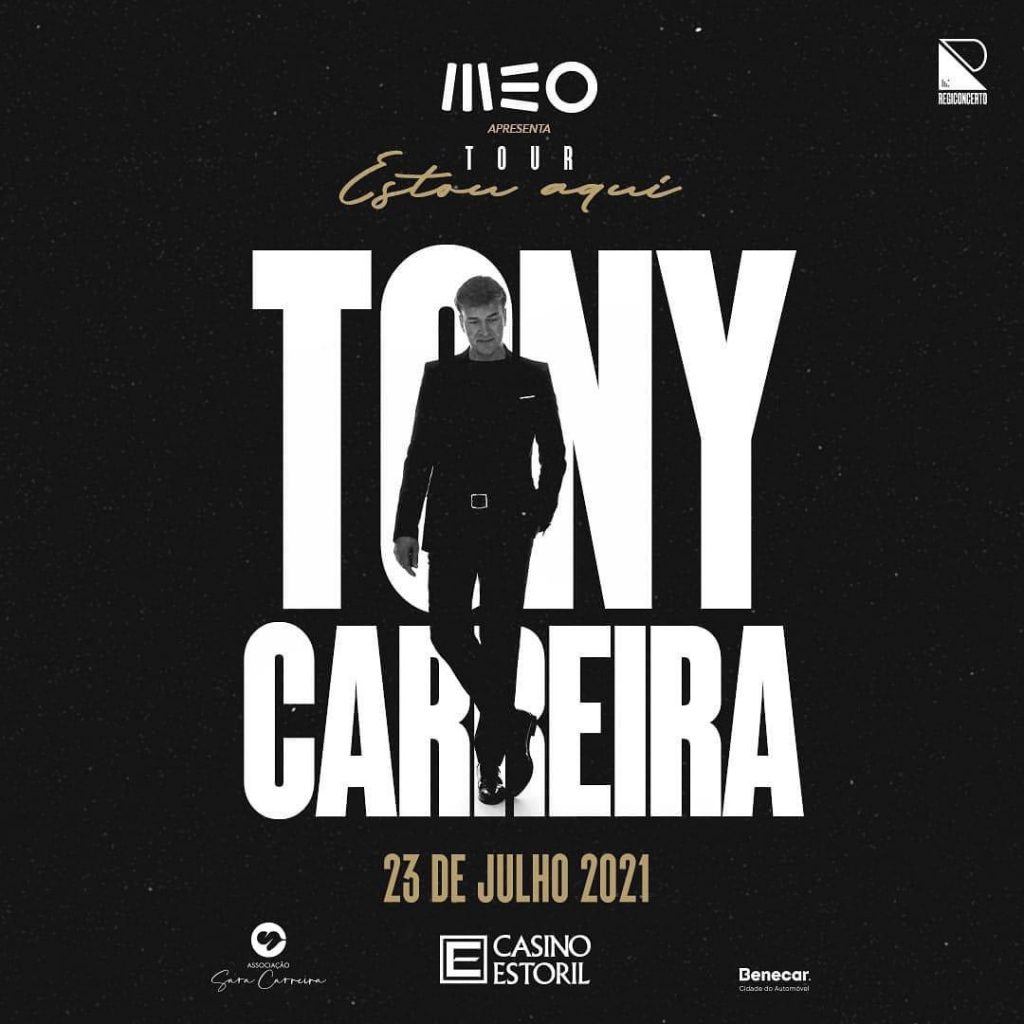 Tony Carreira no Salão Preto e Prata