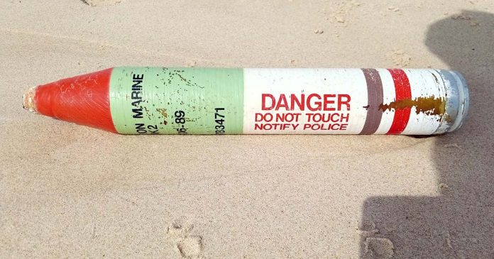 Marine Marker 18 de junho 2021 Mergulhadores inativam engenho em Óbidos