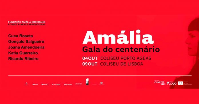 Gala do centenário de Amália Rodrigues
