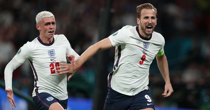 England v Denmark - UEFA Euro 2020: Semi-final Inglaterra com Itália na final do Euro 2020