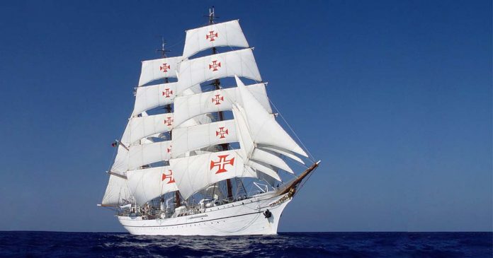 Sagres em viagem de instrução