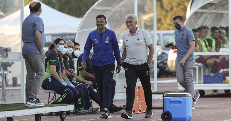 Rui Concei&ccedil;&atilde;o e Jos&eacute; Mourinho