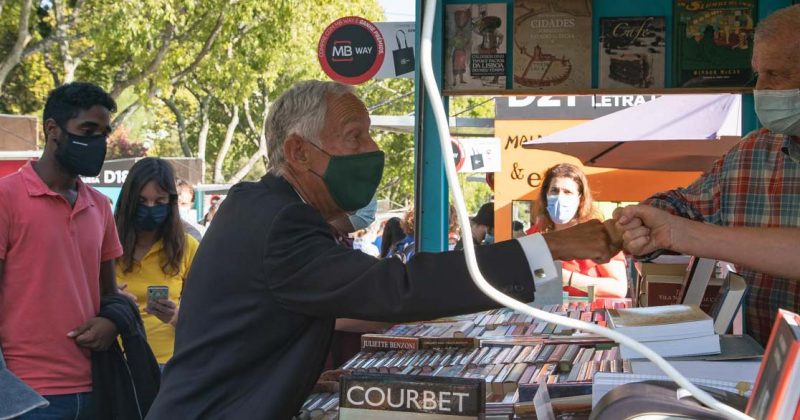 Marcelo na Feira do Livro de Lisboa