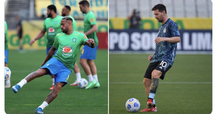 Jogo Brasil e Argentina suspenso