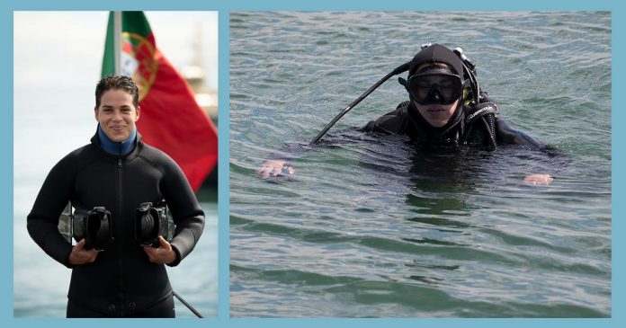 Primeira mulher mergulhadora da Marinha 1 s Primeira mulher mergulhadora da Marinha