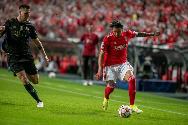 Benfica perdeu com o Bayern