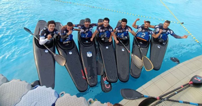 Equipa de Seniores de Kayak Polo do Clube Fluvial de Coimbra_s Clube Fluvial de Coimbra em Kayak Polo