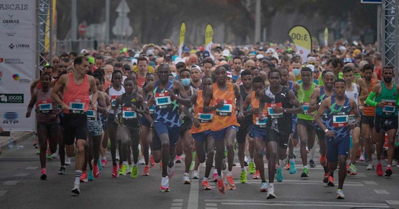Andualem Shiferaw na Maratona de Lisboa