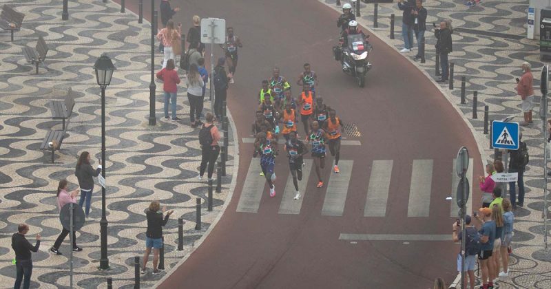 Andualem Shiferaw na Maratona de Lisboa