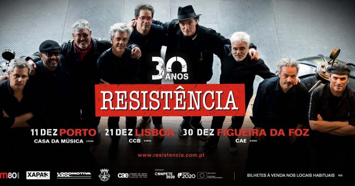 Resistência 30 anos 244655632_412265610260014_5401990285856360720_n s Resistência nos concertos dos 30 anos