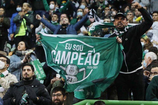 Adeptos do Sporting