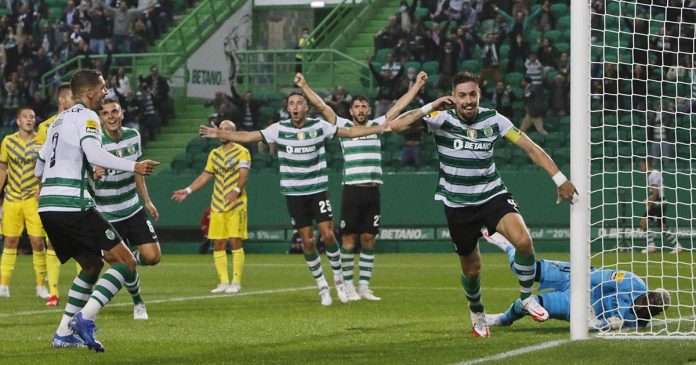 Sporting venceu o Vitória SC