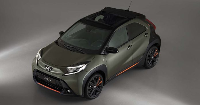 9 Aygo Cross Cardamon s Toyota Aygo X