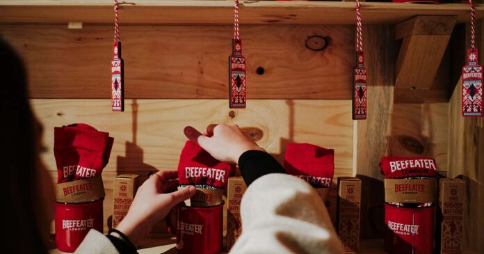 Beefeater com pack especial de natal