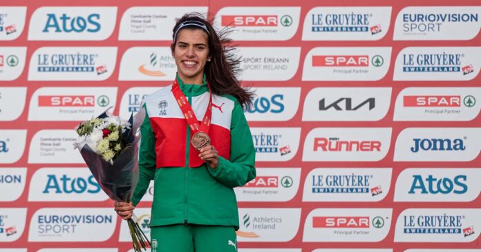 Mariana Machado nos nos Europeus de Corta Mato