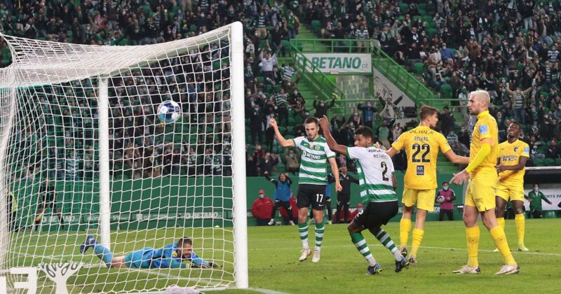 Sporting com vit&oacute;ria sobre o Portimonense