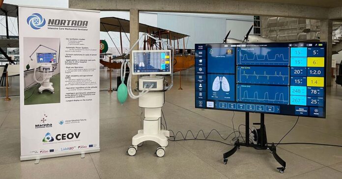Entrega do ventilador para comercialização Ventilador desenvolvido pela Marinha