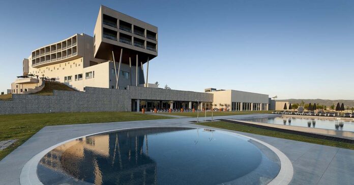 arquitetura do Hotel Casino Chaves