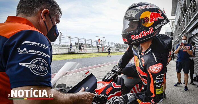Miguel Oliveira Miguel Oliveira na pré-temporada de MotoGP