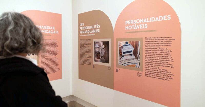 exposi&ccedil;&atilde;o Panth&eacute;on e Pante&atilde;o