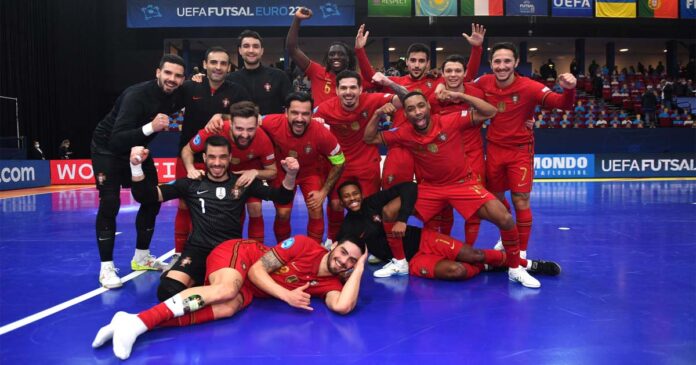 Seleção_Portuguesa_Ukraine-v-Portugal-UEFA-Futsal-EURO-2022 s Portugal na final do Europeu de Futsal