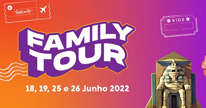 Family Tour s circuito interativo na Cidade do Rock
