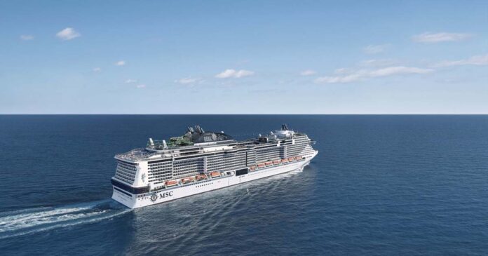 MSC Grandiosa MSC Grandiosa nos fiordes