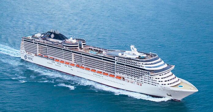 MSC Cruzeiros suspendeu as escalas