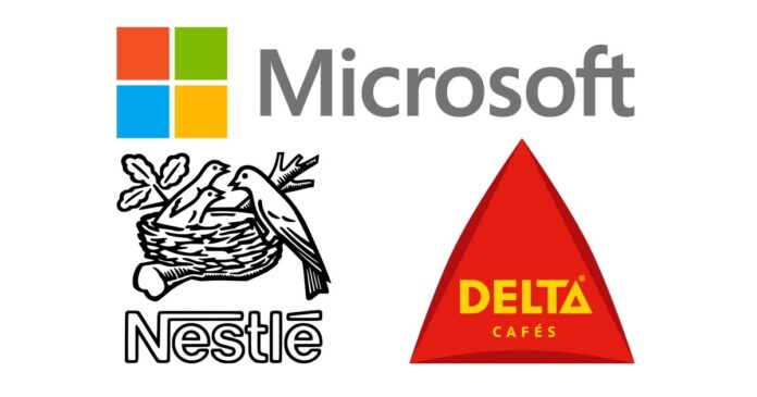 Microsoft_Nestlé_Delta s Employer Brand Reputation