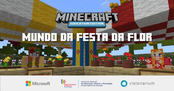 Festa da Flor da Madeira no Minecraft