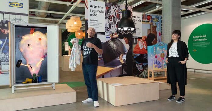 Elianyuri e Vanessa Teodoro A72I9134 s peças IKEA usadas