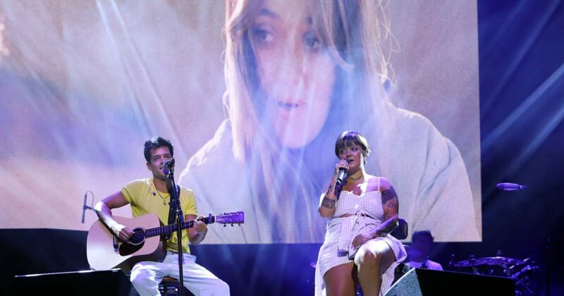 Carolina Deslandes e Ivo Lucas