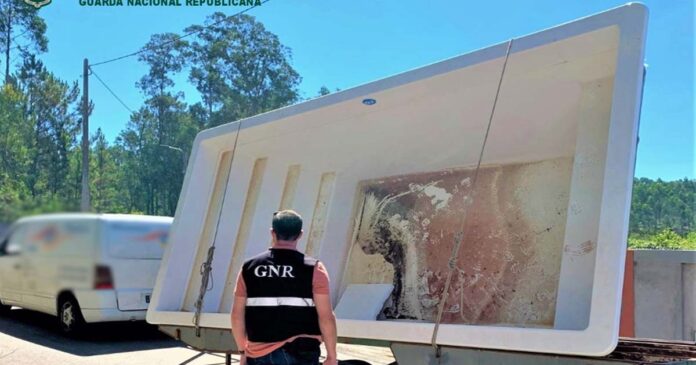 GNR recuperou piscina furtada